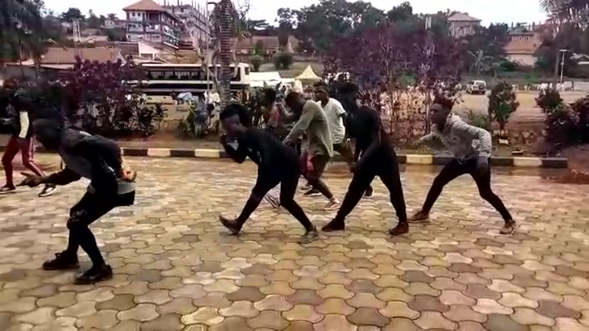 Dance workshop with urban refugees in Kampala